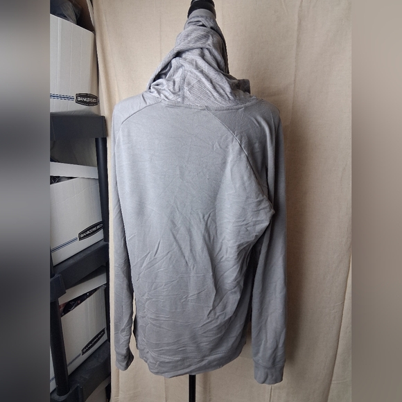 Bcg Gray Women's Cowl Neck Sweater Large - Picture 7 of 7